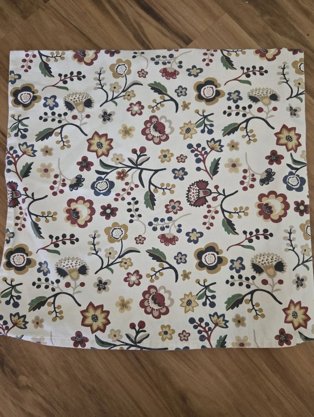 4/$15 20x20 Floral Pillow Cover Botanical Boho Cottagecore Grandmillennial Grand
